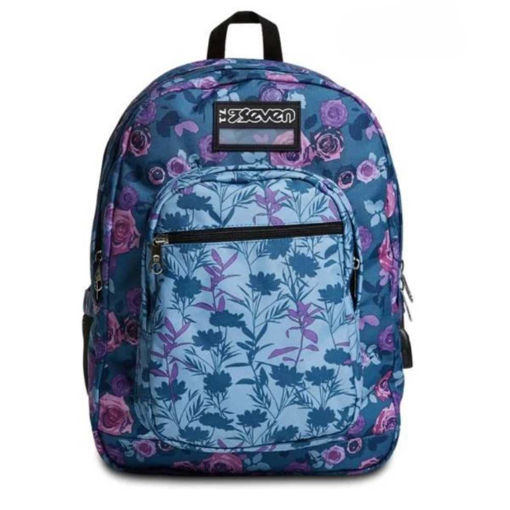 Picture of SEVEN FREETHINK GIRL BLUE PRINT BACKPACK